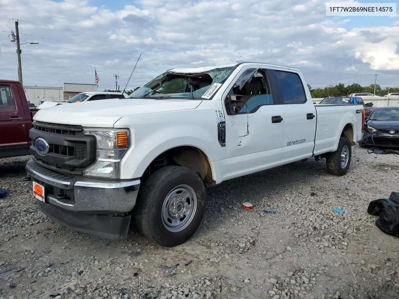 2022 Ford F250 Super Duty VIN: 1FT7W2B69NEE14575 Lot: 73025354