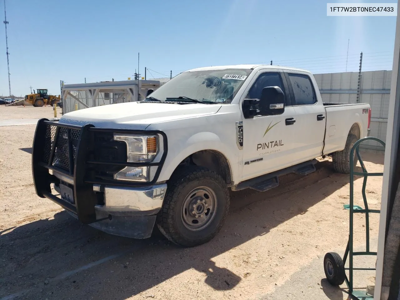 2022 Ford F250 Super Duty VIN: 1FT7W2BT0NEC47433 Lot: 73377514