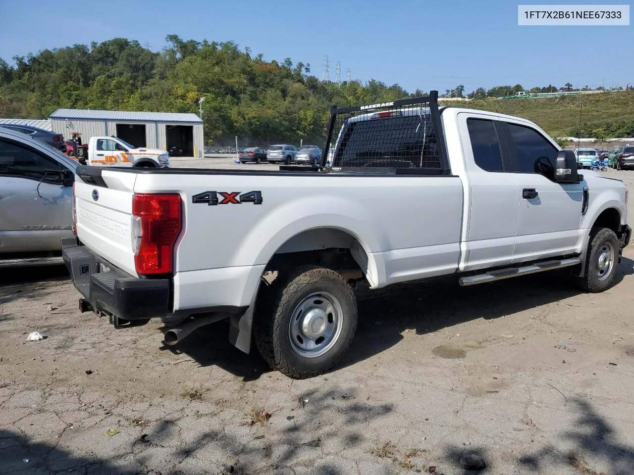 2022 Ford F250 Super Duty VIN: 1FT7X2B61NEE67333 Lot: 74192824