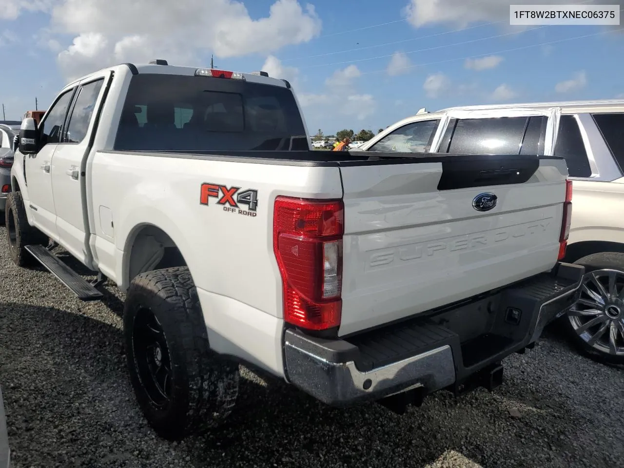 2022 Ford F250 Super Duty VIN: 1FT8W2BTXNEC06375 Lot: 75095594