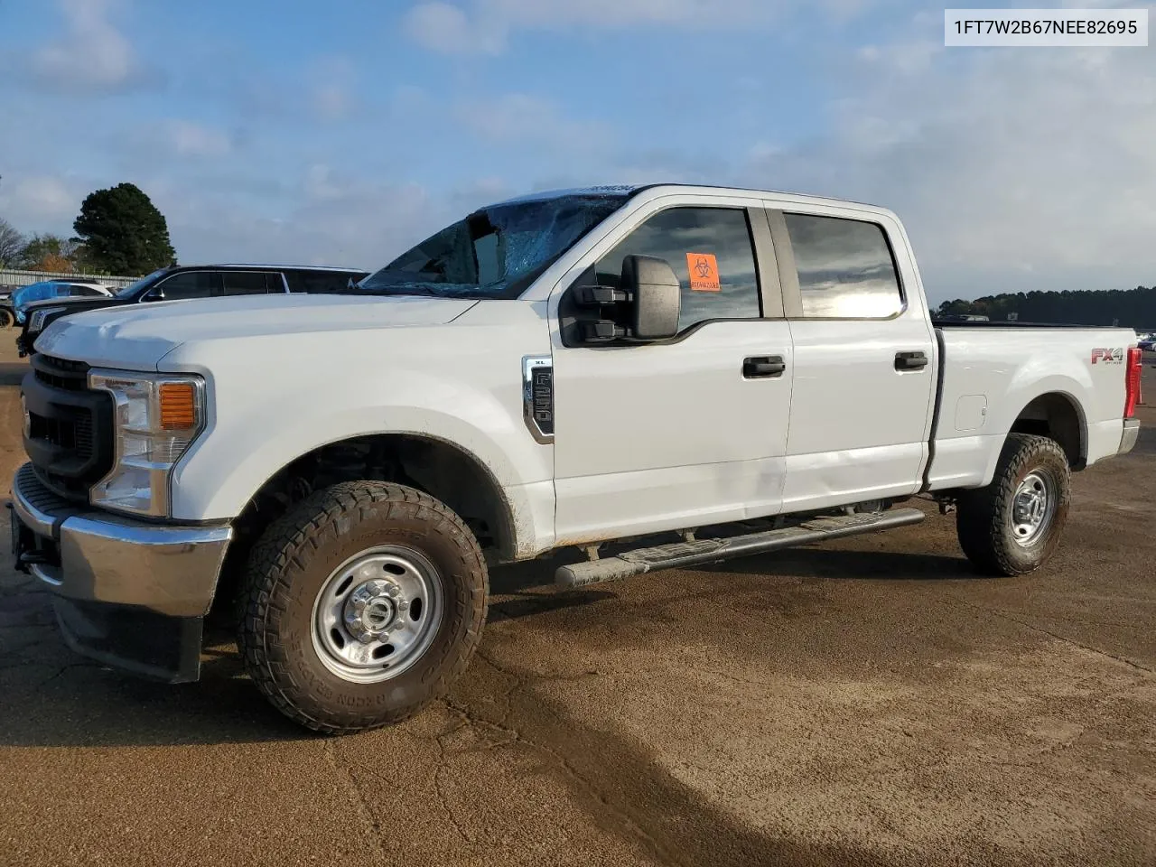 2022 Ford F250 Super Duty VIN: 1FT7W2B67NEE82695 Lot: 78380294