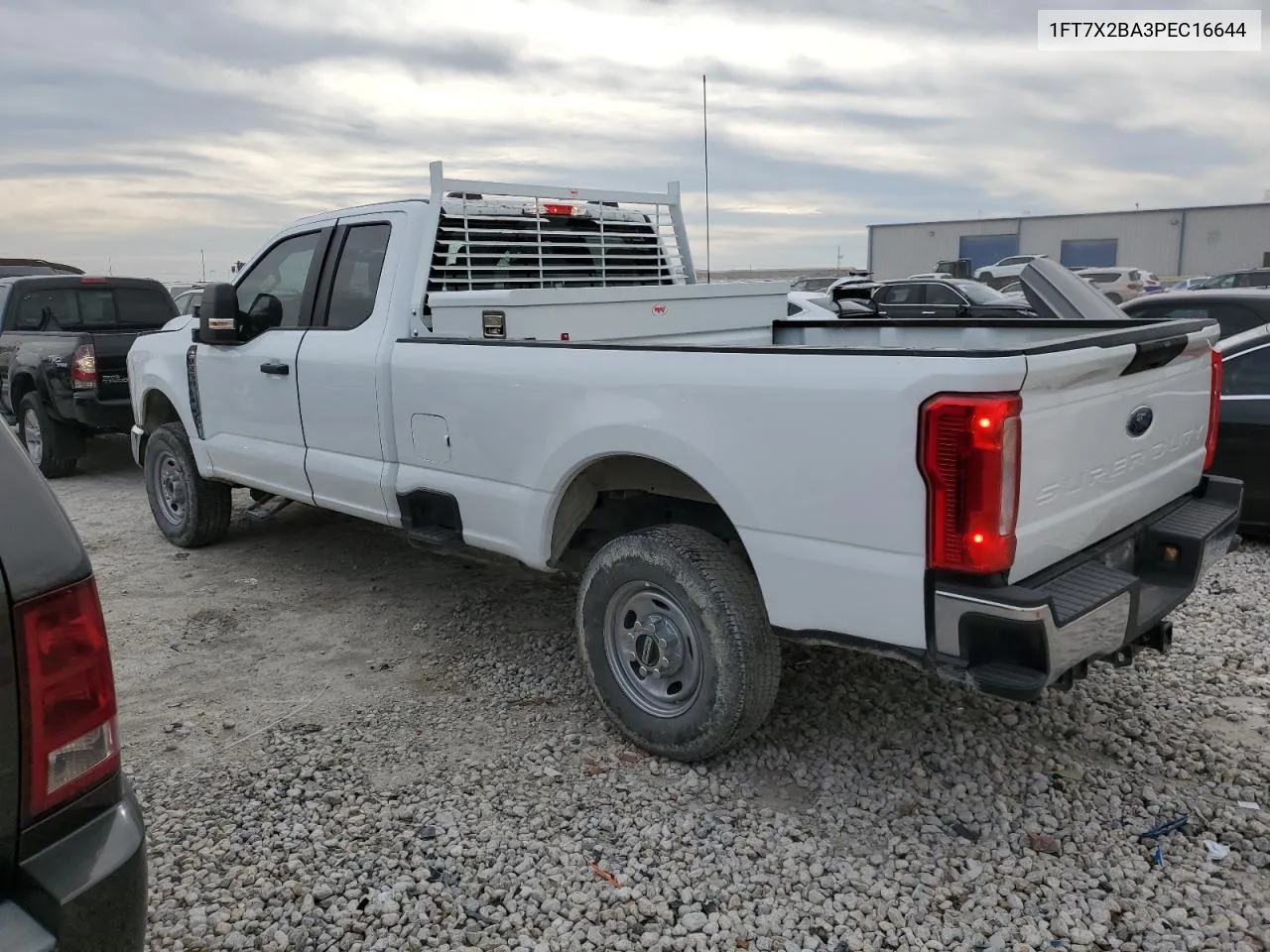 2023 Ford F250 Super Duty VIN: 1FT7X2BA3PEC16644 Lot: 40195594