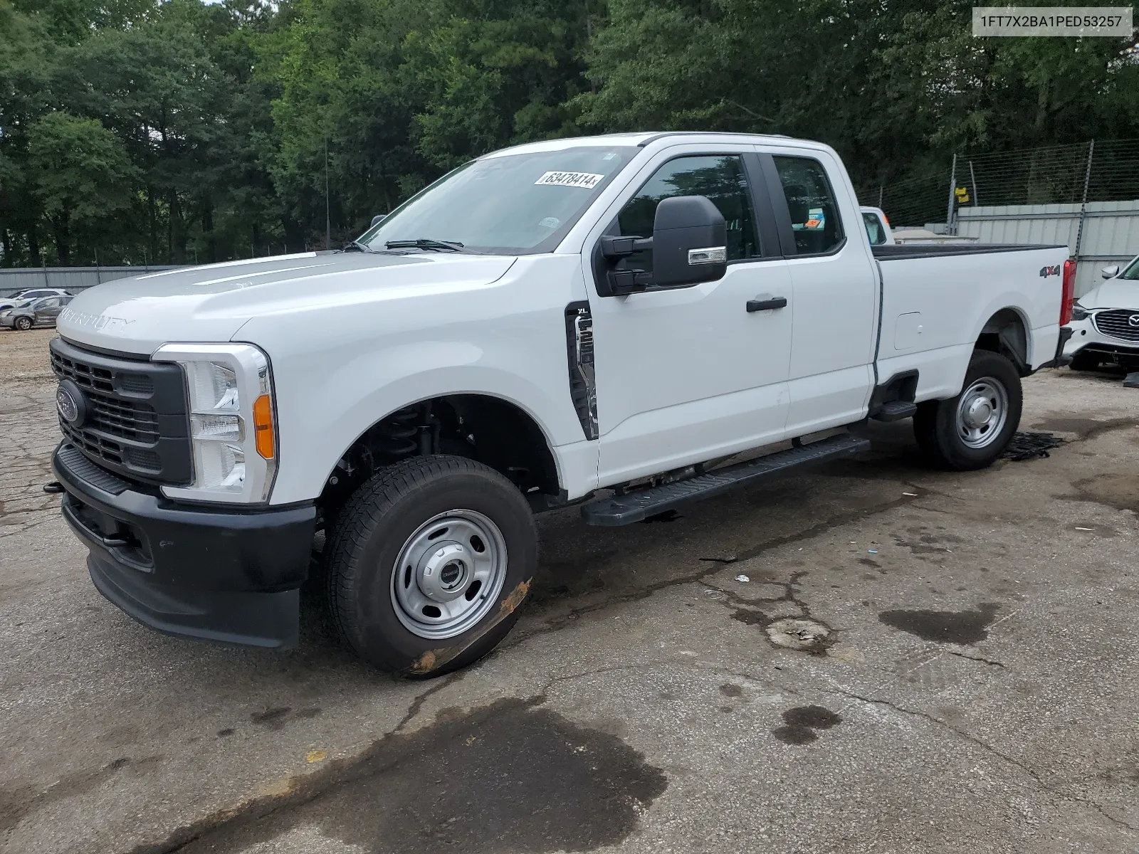 2023 Ford F250 Super Duty VIN: 1FT7X2BA1PED53257 Lot: 63478414