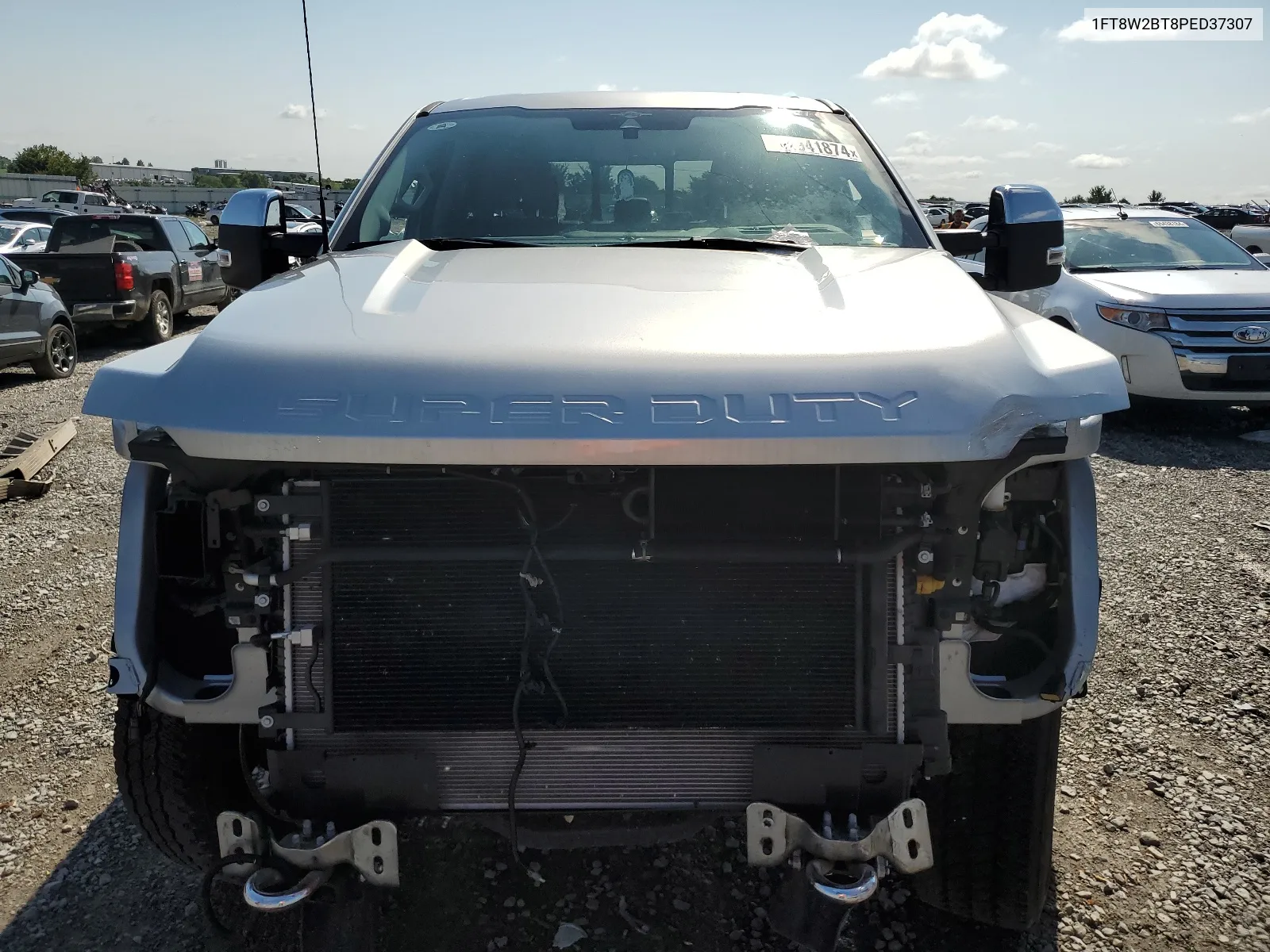 2023 Ford F250 Super Duty VIN: 1FT8W2BT8PED37307 Lot: 64941874