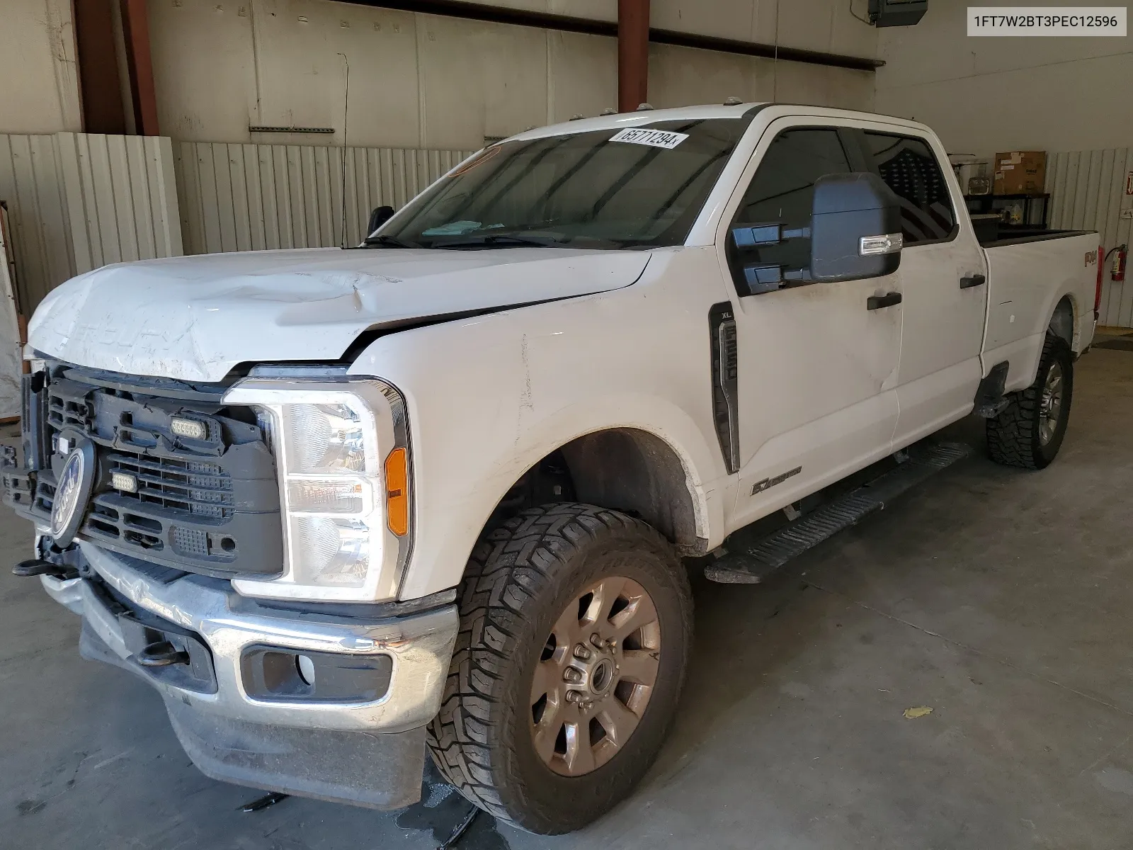 2023 Ford F250 Super Duty VIN: 1FT7W2BT3PEC12596 Lot: 65771294