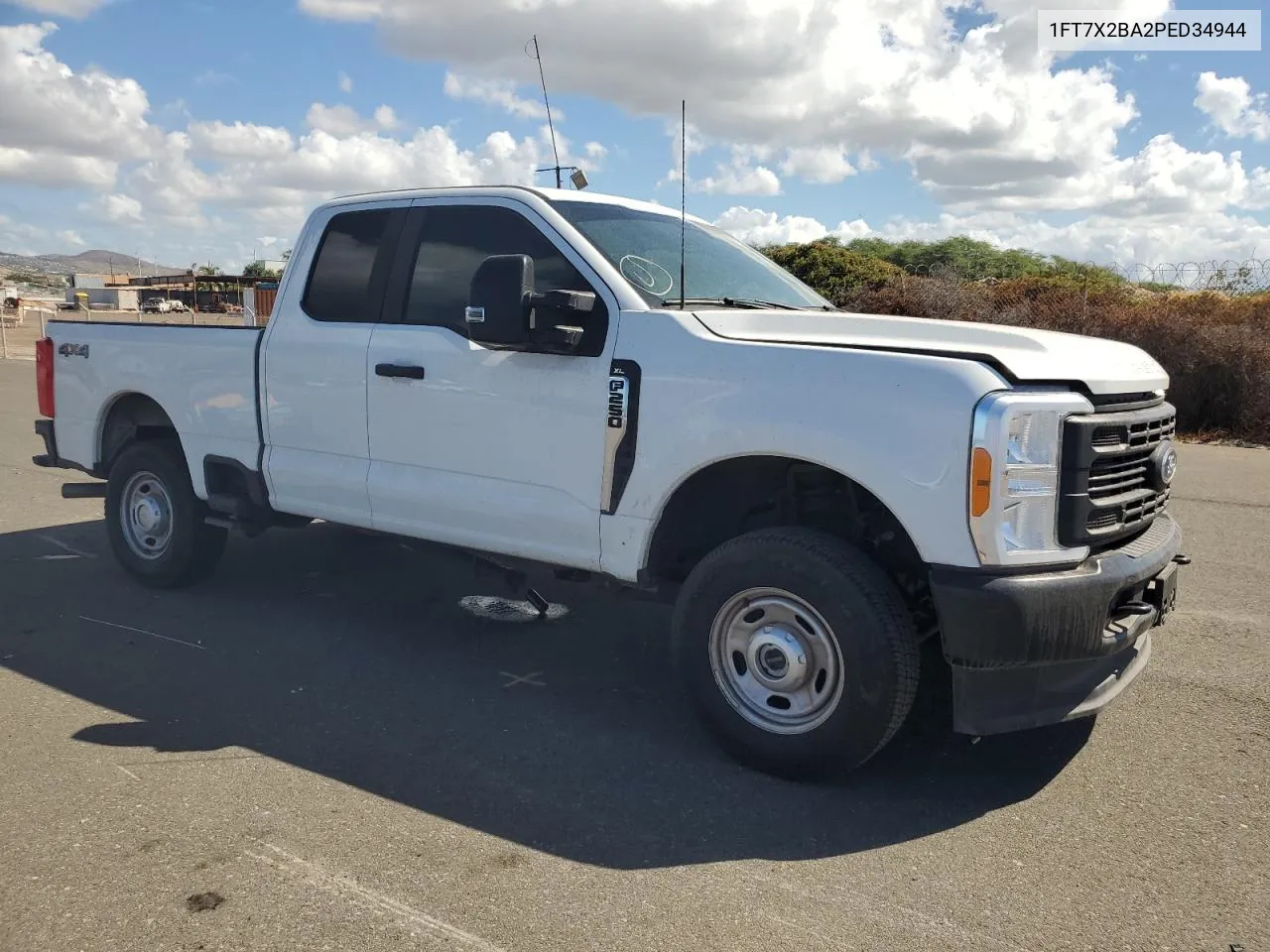 2023 Ford F250 Super Duty VIN: 1FT7X2BA2PED34944 Lot: 74141494