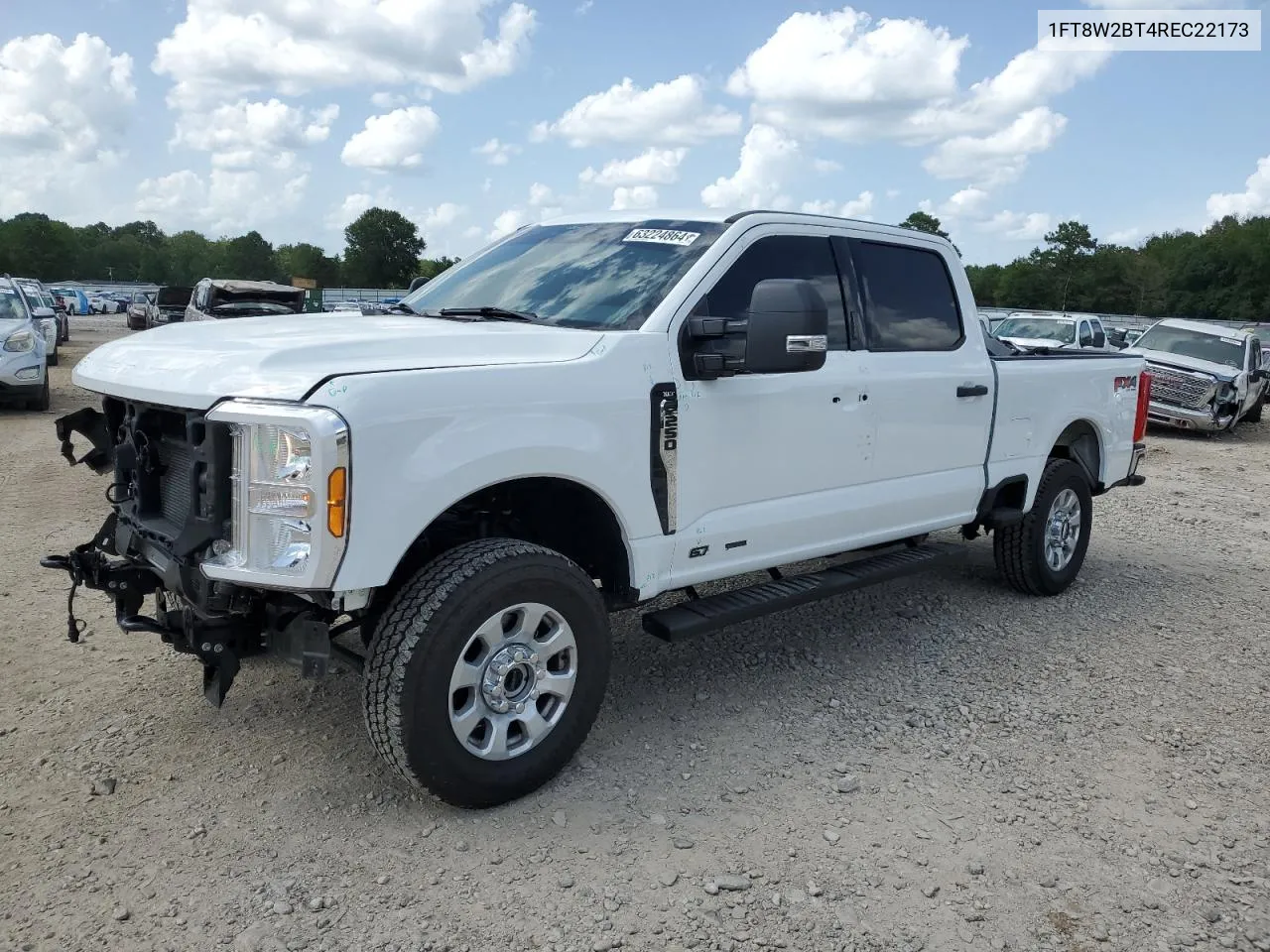 2024 Ford F250 Super Duty VIN: 1FT8W2BT4REC22173 Lot: 63224864