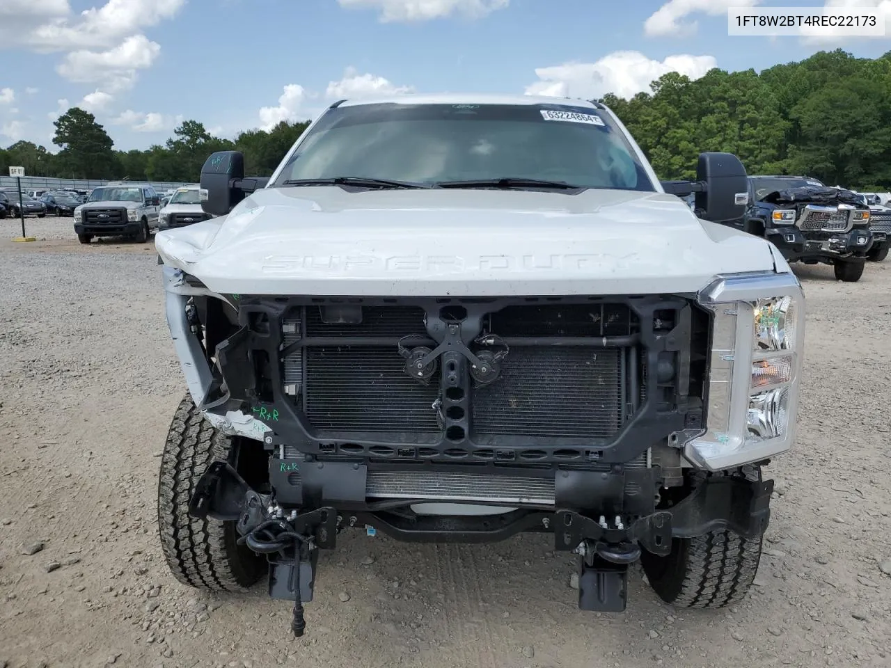 2024 Ford F250 Super Duty VIN: 1FT8W2BT4REC22173 Lot: 63224864