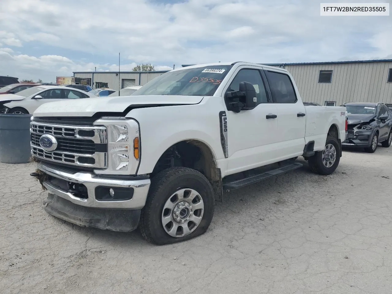 2024 Ford F250 Super Duty VIN: 1FT7W2BN2RED35505 Lot: 66398224