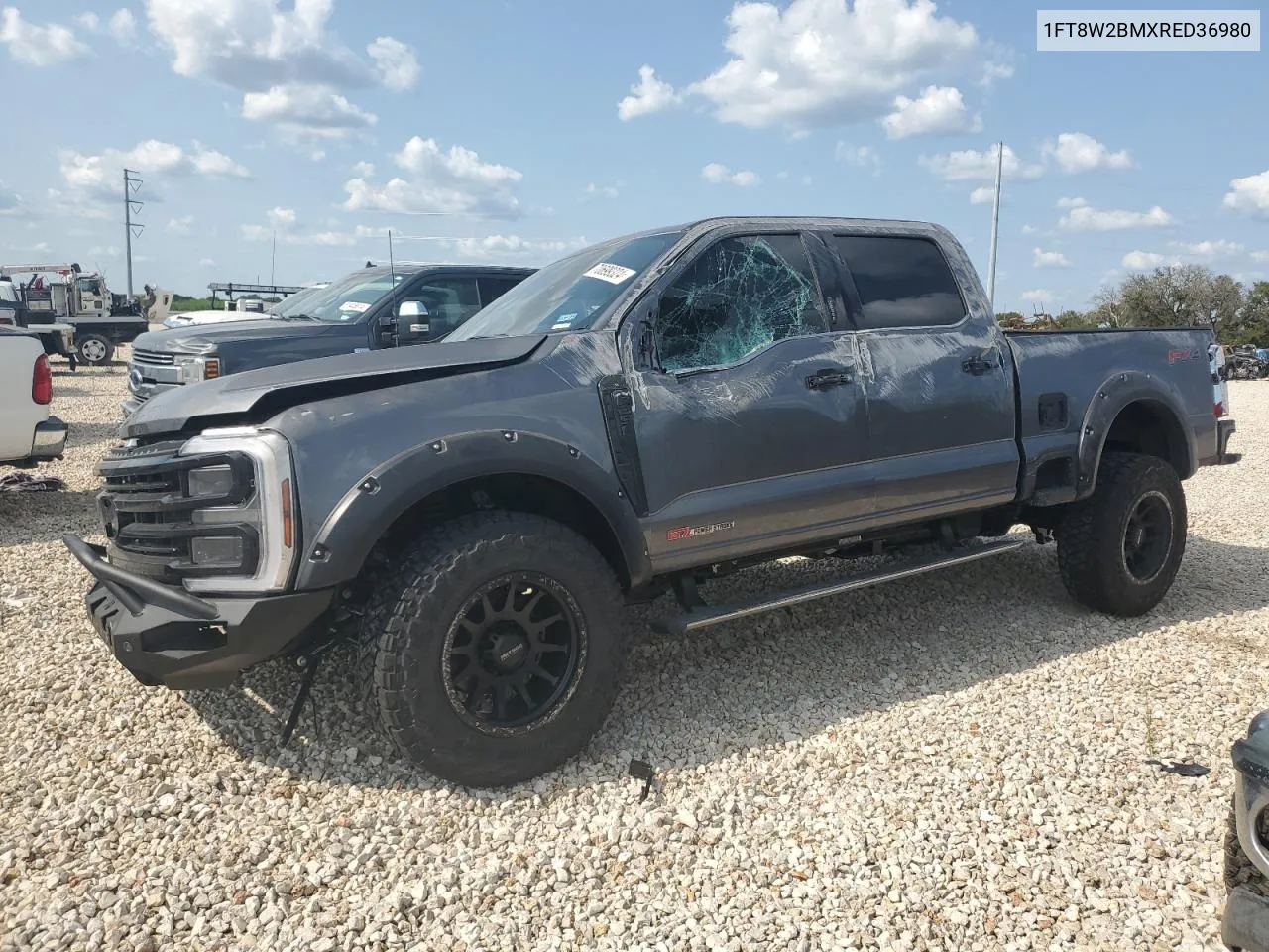 2024 Ford F250 Super Duty VIN: 1FT8W2BMXRED36980 Lot: 70699324