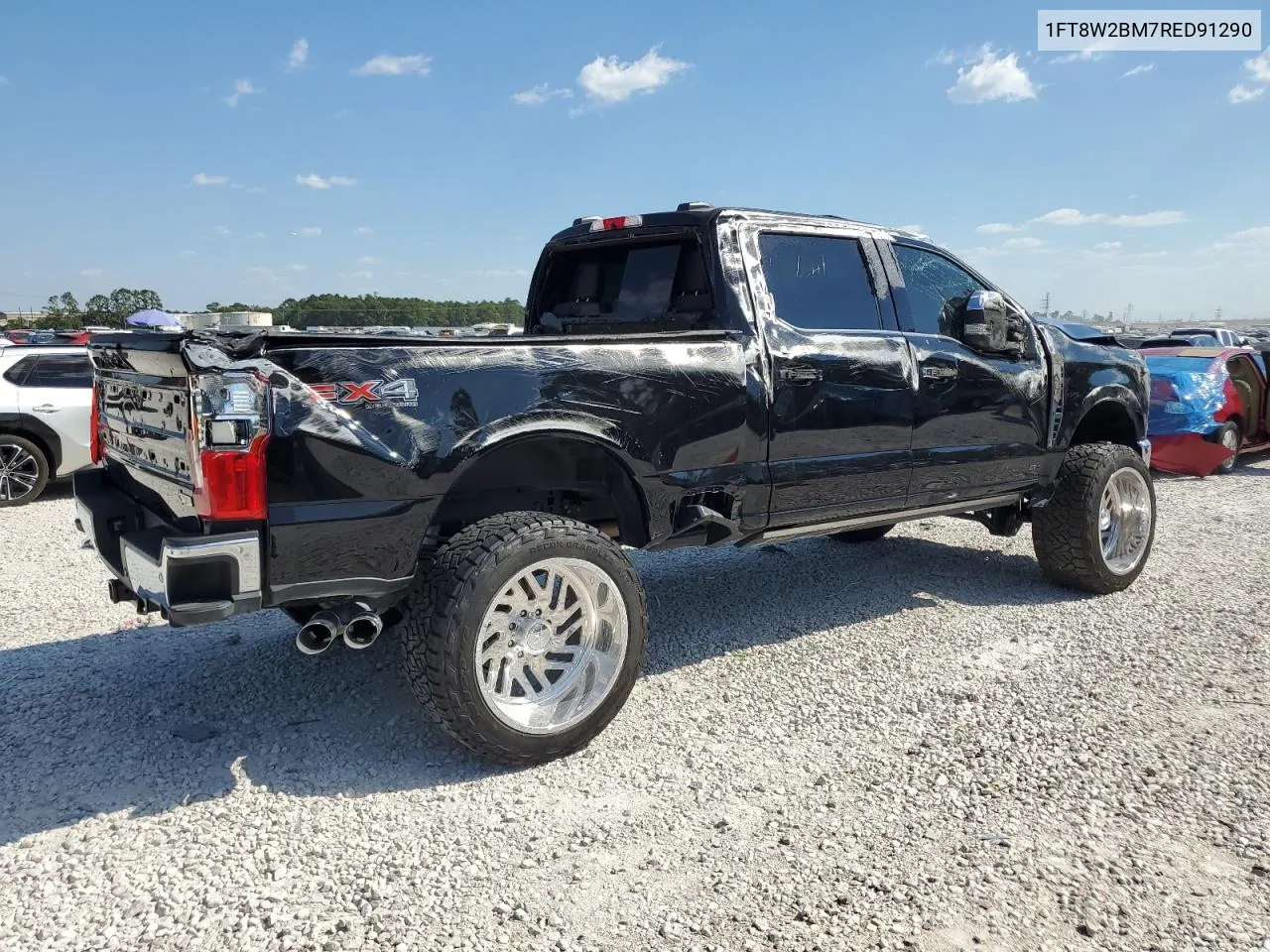 2024 Ford F250 Super Duty VIN: 1FT8W2BM7RED91290 Lot: 74831994