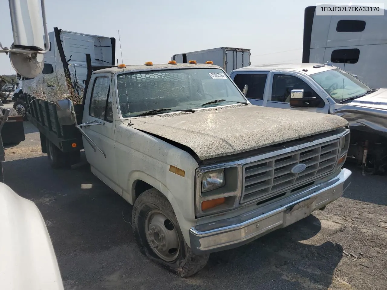 1FDJF37L7EKA33170 1984 Ford F350