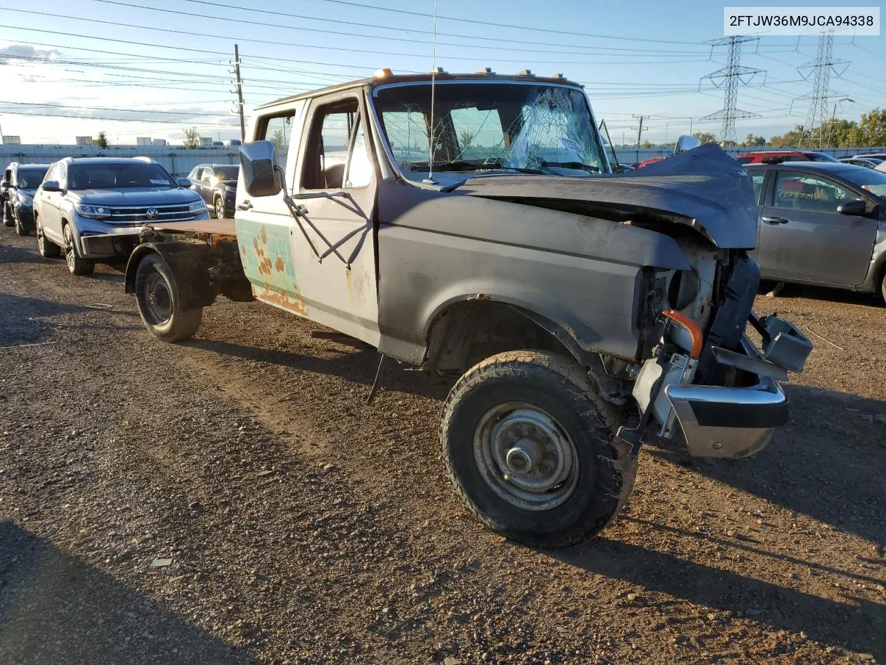 1988 Ford F350 VIN: 2FTJW36M9JCA94338 Lot: 72355054