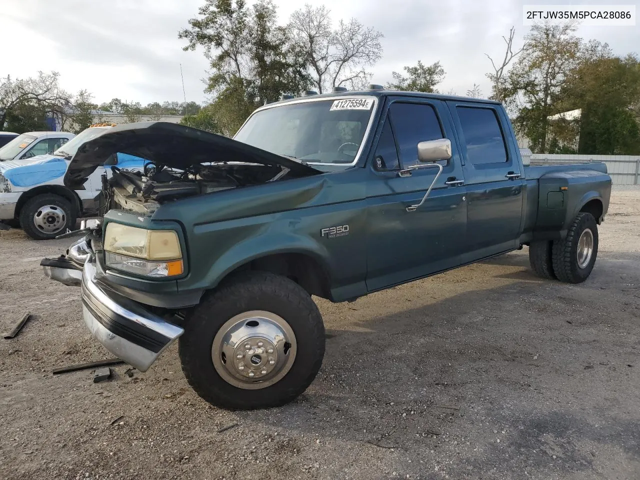 1993 Ford F350 VIN: 2FTJW35M5PCA28086 Lot: 41275594