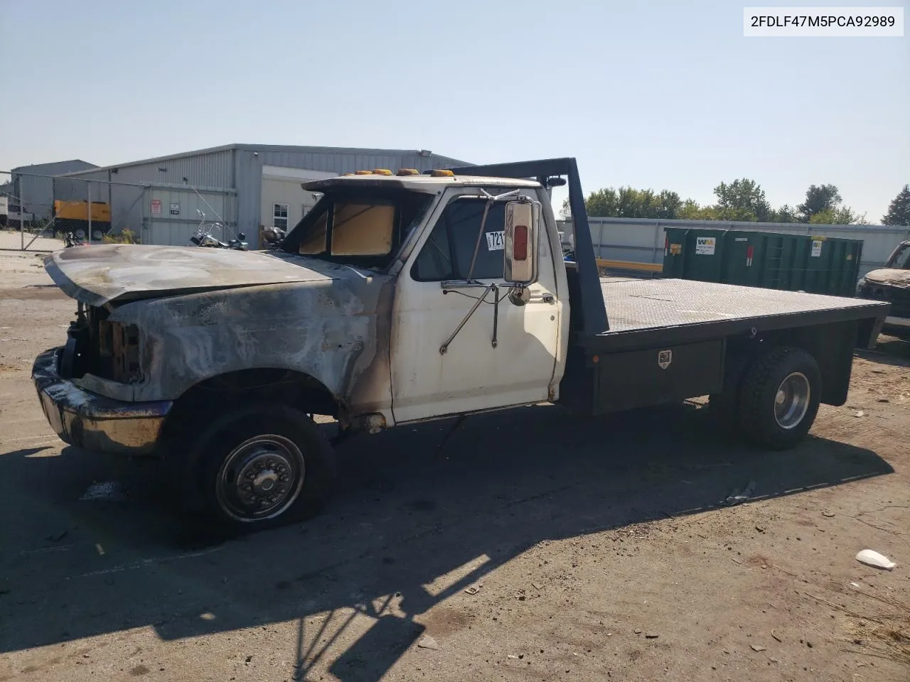 1993 Ford F Super Duty VIN: 2FDLF47M5PCA92989 Lot: 72110074