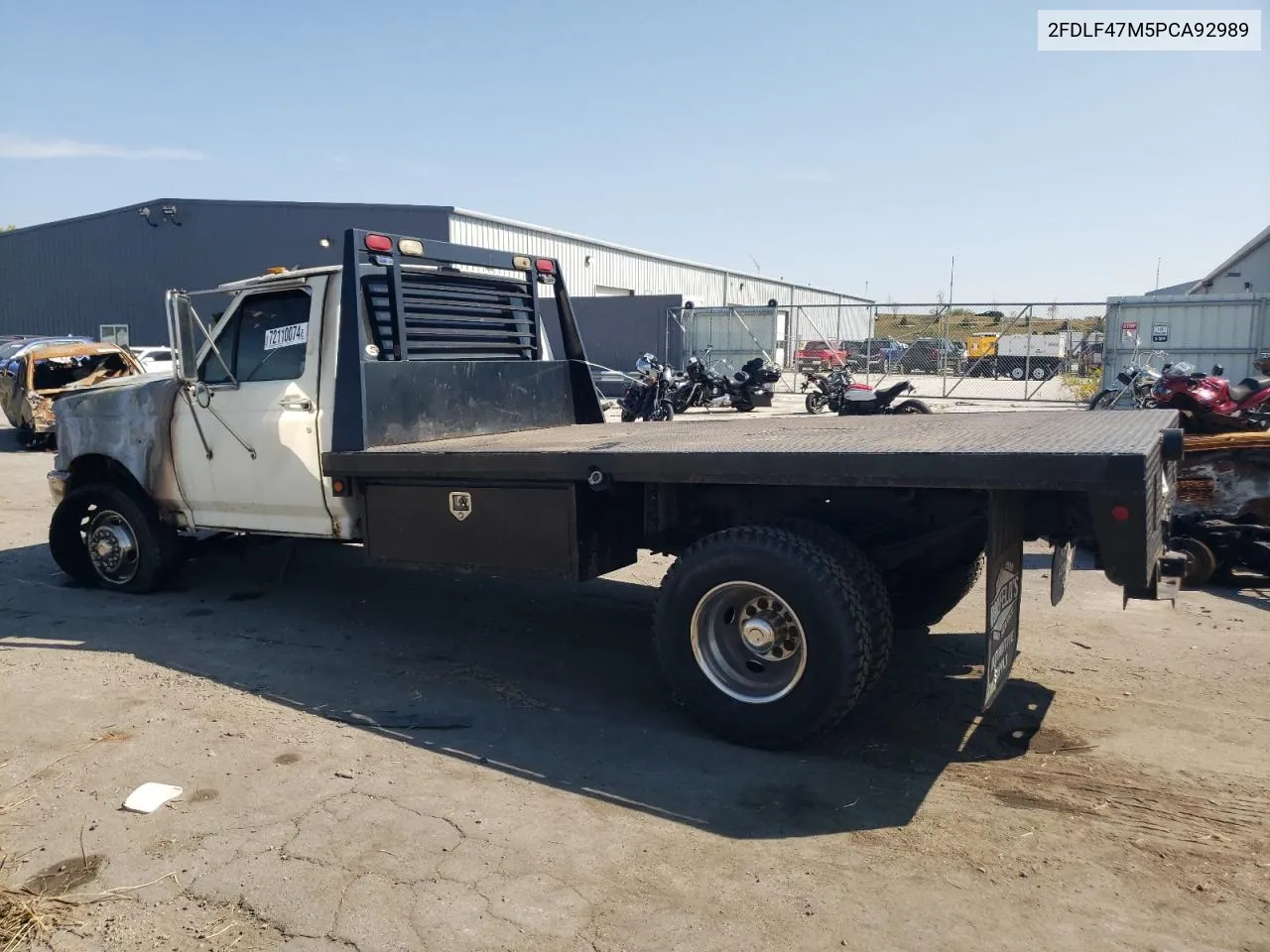 1993 Ford F Super Duty VIN: 2FDLF47M5PCA92989 Lot: 72110074