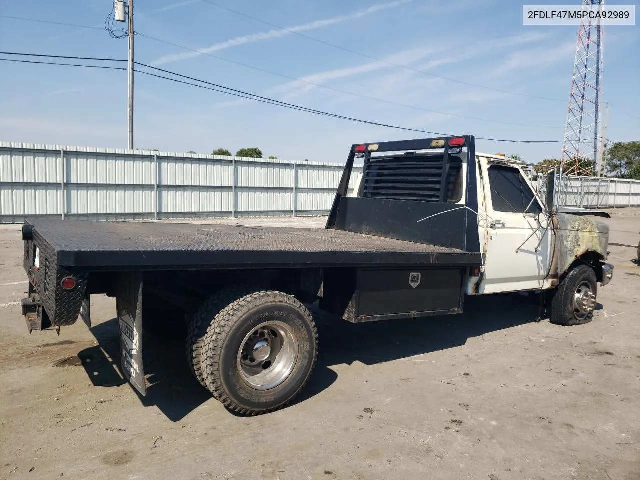 1993 Ford F Super Duty VIN: 2FDLF47M5PCA92989 Lot: 72110074