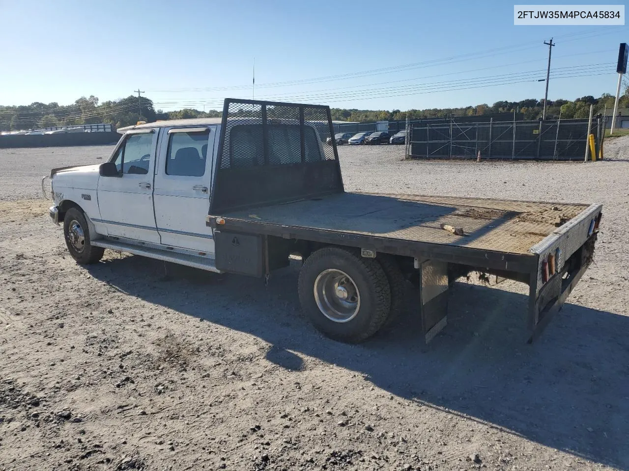 1993 Ford F350 VIN: 2FTJW35M4PCA45834 Lot: 76178594