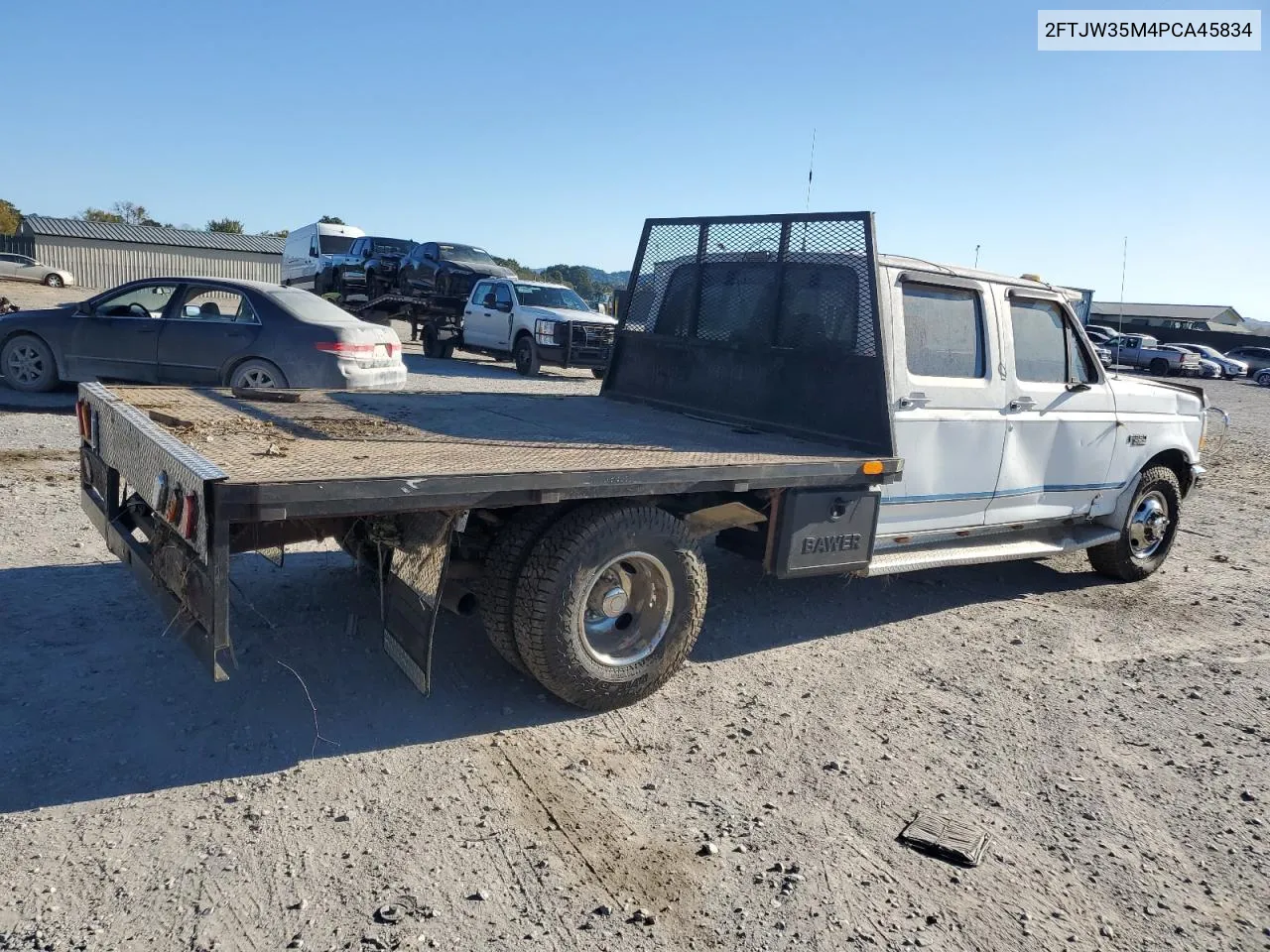 1993 Ford F350 VIN: 2FTJW35M4PCA45834 Lot: 76178594