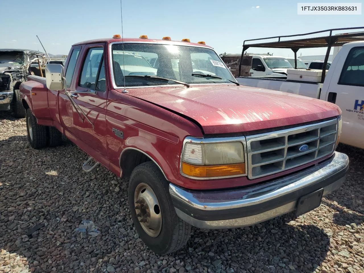 1994 Ford F350 VIN: 1FTJX35G3RKB83631 Lot: 71067294