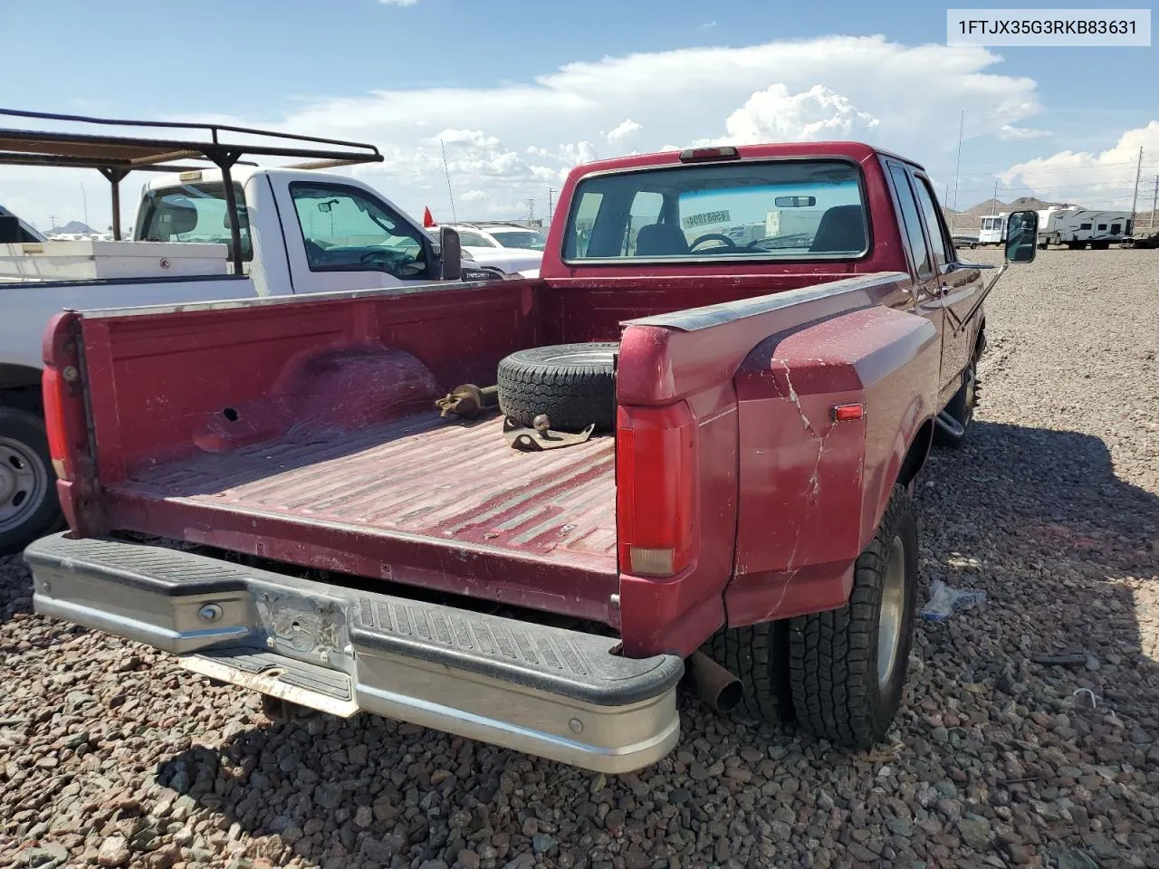 1994 Ford F350 VIN: 1FTJX35G3RKB83631 Lot: 71067294