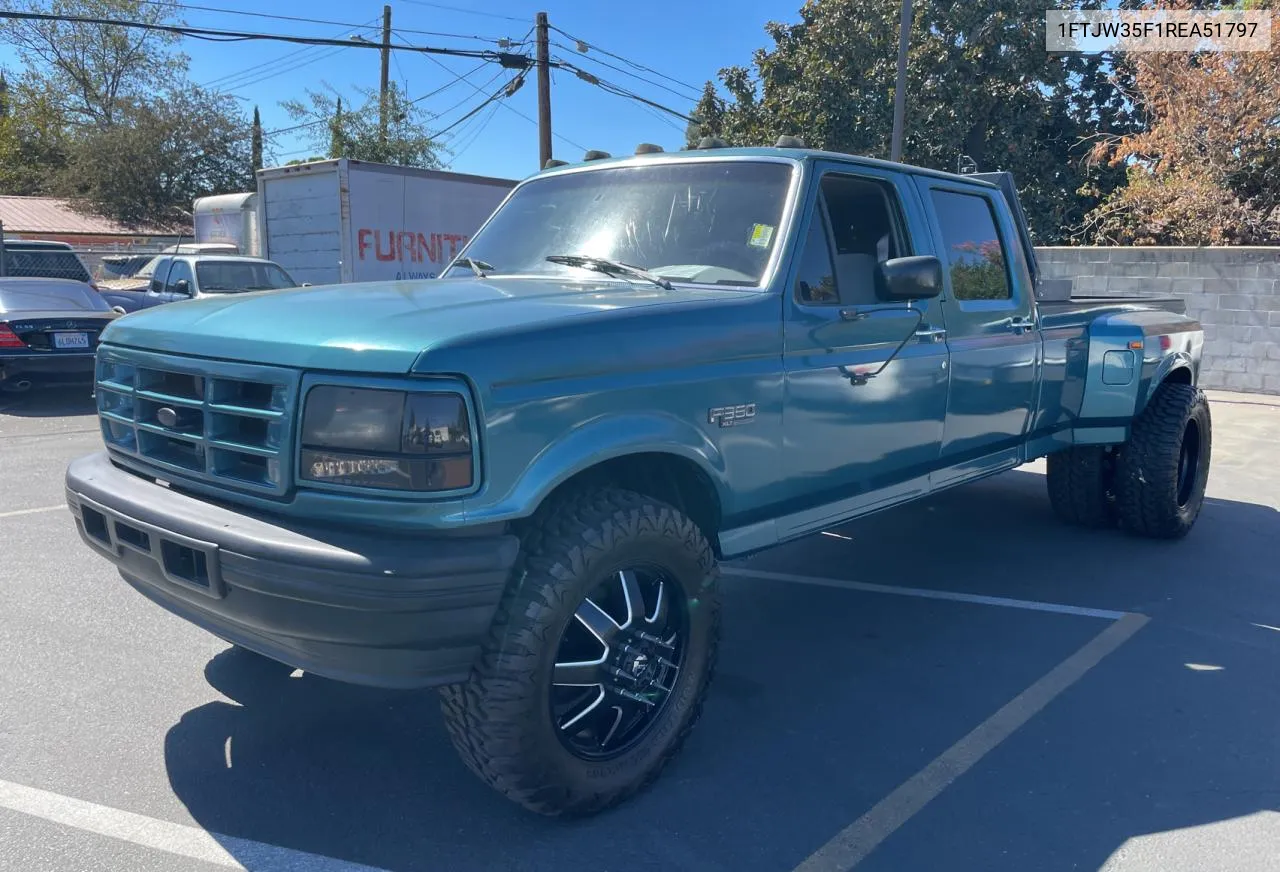 1994 Ford F350 VIN: 1FTJW35F1REA51797 Lot: 73572104