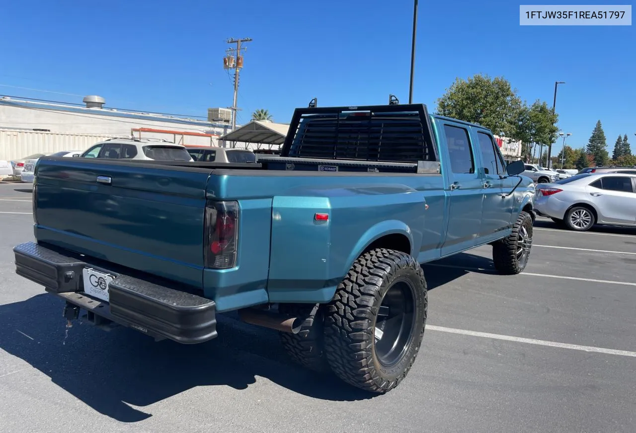 1994 Ford F350 VIN: 1FTJW35F1REA51797 Lot: 73572104