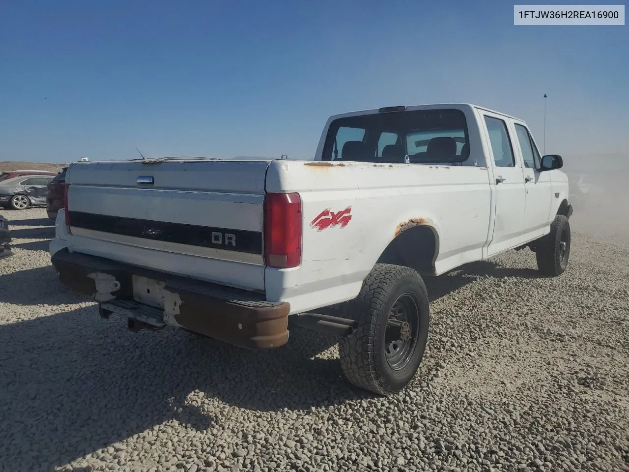 1994 Ford F350 VIN: 1FTJW36H2REA16900 Lot: 75356244