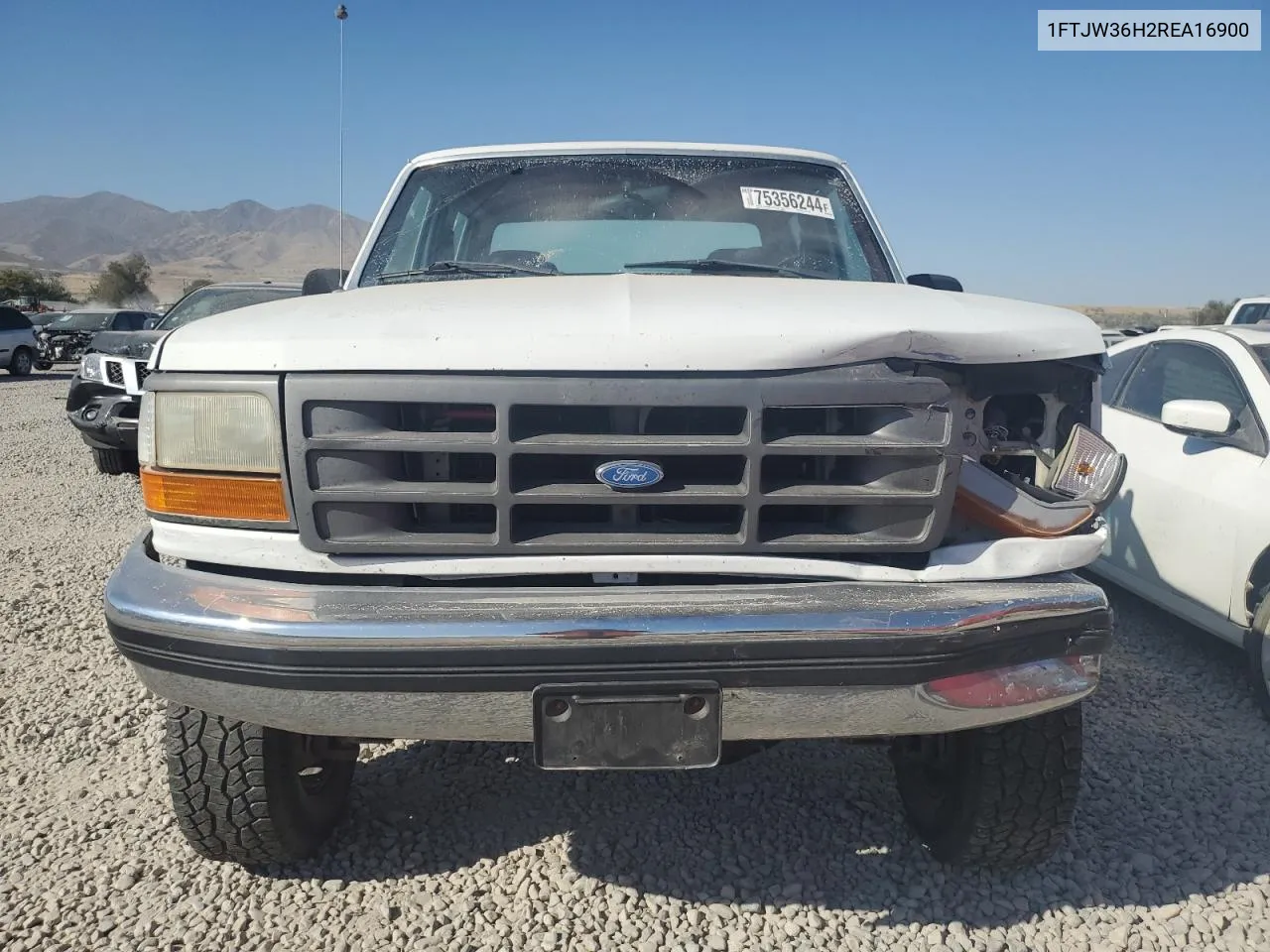 1994 Ford F350 VIN: 1FTJW36H2REA16900 Lot: 75356244