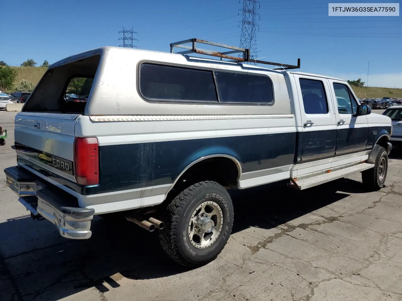 1995 Ford F350 VIN: 1FTJW36G3SEA77590 Lot: 56941934