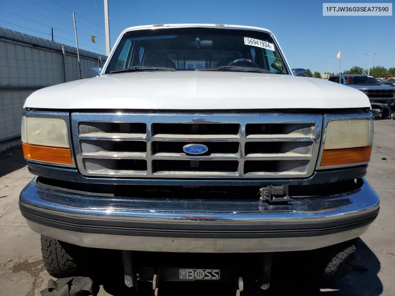 1995 Ford F350 VIN: 1FTJW36G3SEA77590 Lot: 56941934