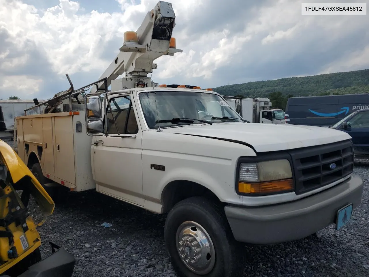 1995 Ford F Super Duty VIN: 1FDLF47GXSEA45812 Lot: 62427414