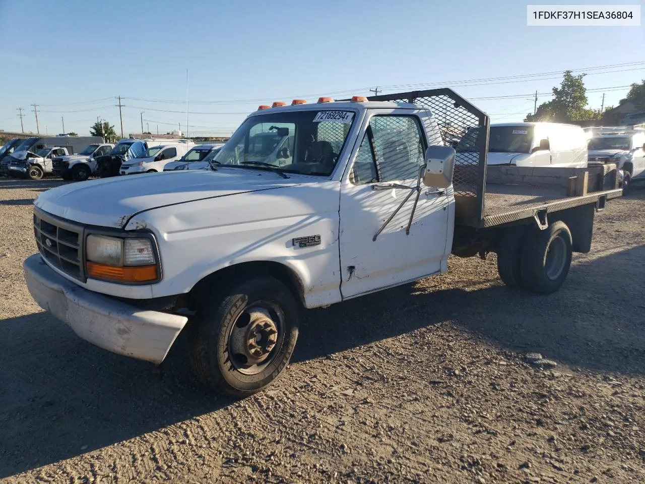 1995 Ford F350 VIN: 1FDKF37H1SEA36804 Lot: 72169294