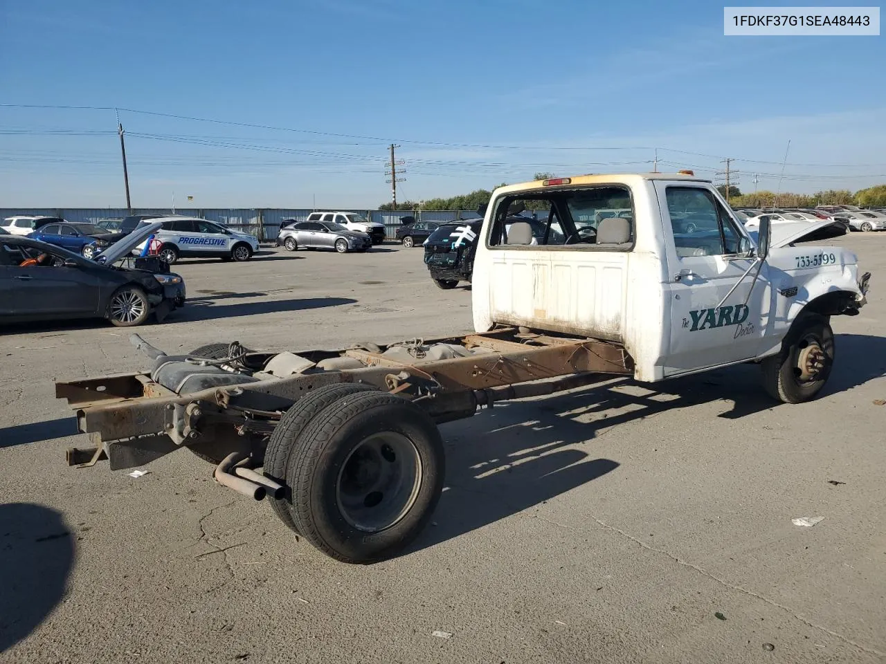 1995 Ford F350 VIN: 1FDKF37G1SEA48443 Lot: 75164834