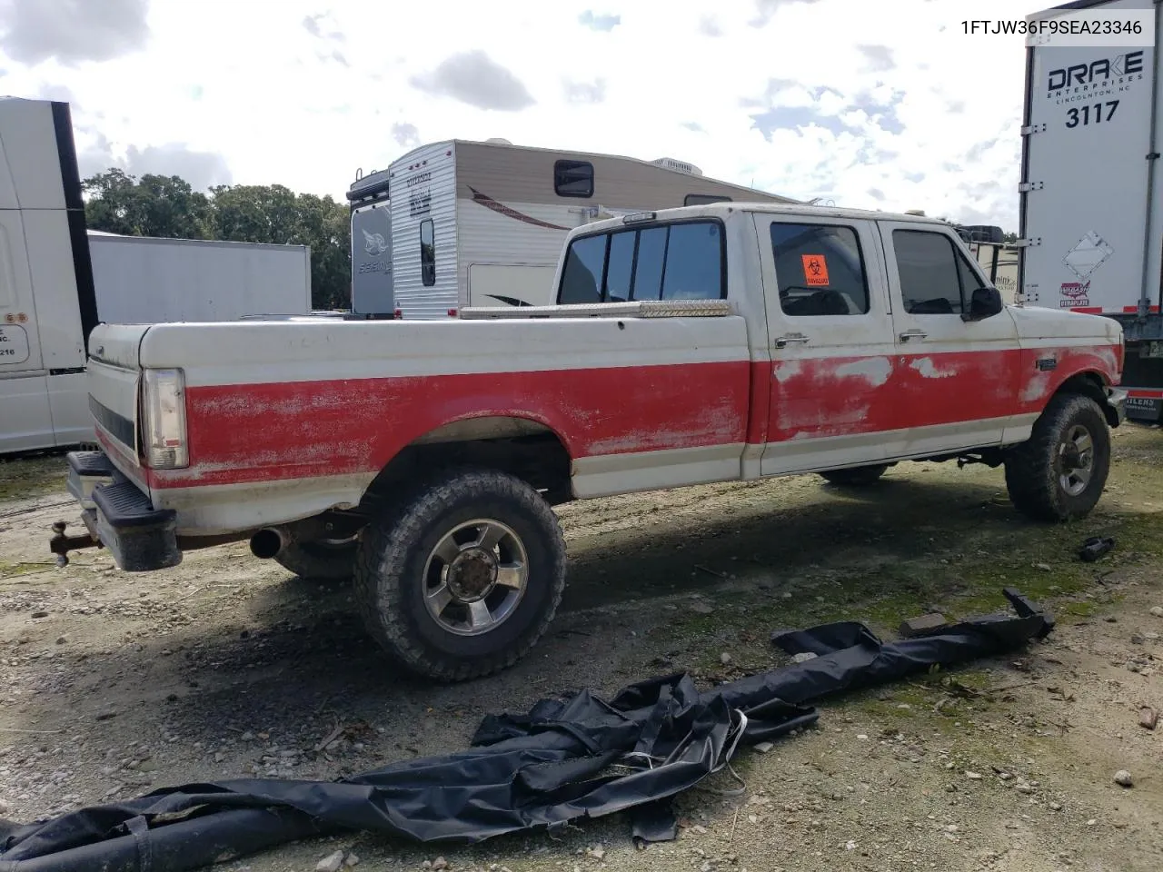 1995 Ford F350 VIN: 1FTJW36F9SEA23346 Lot: 75330444