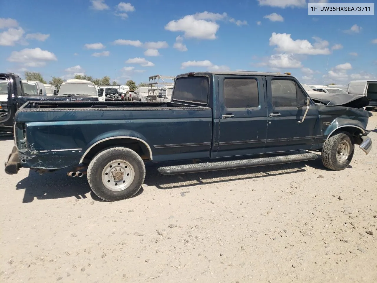 1995 Ford F350 VIN: 1FTJW35HXSEA73711 Lot: 77462794