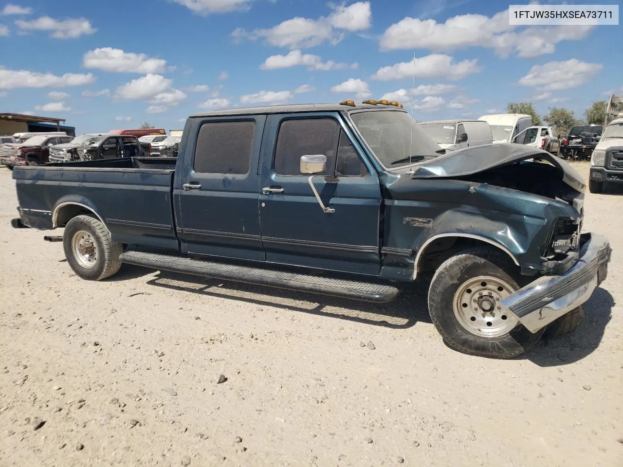 1995 Ford F350 VIN: 1FTJW35HXSEA73711 Lot: 77462794