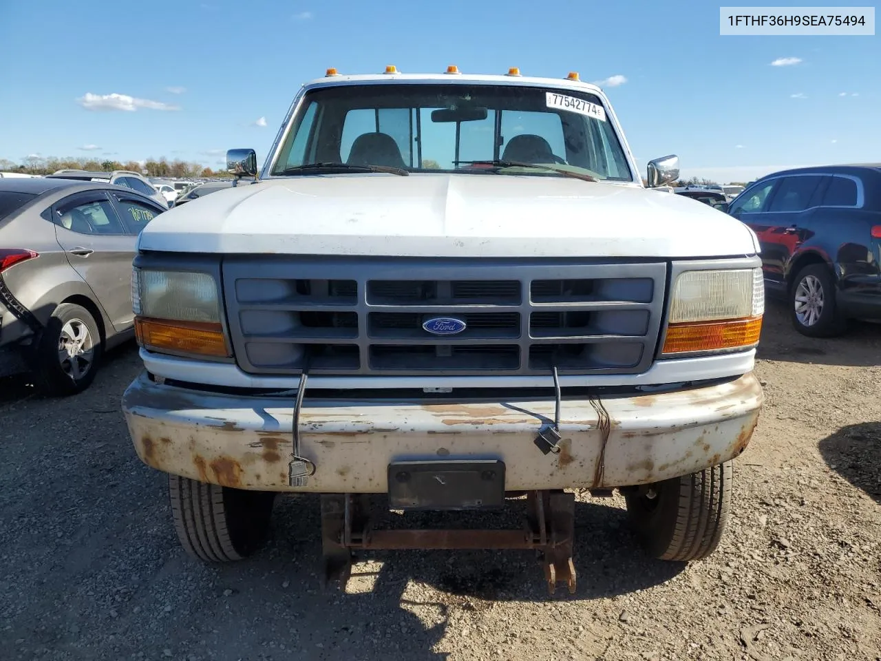 1995 Ford F350 VIN: 1FTHF36H9SEA75494 Lot: 77542774