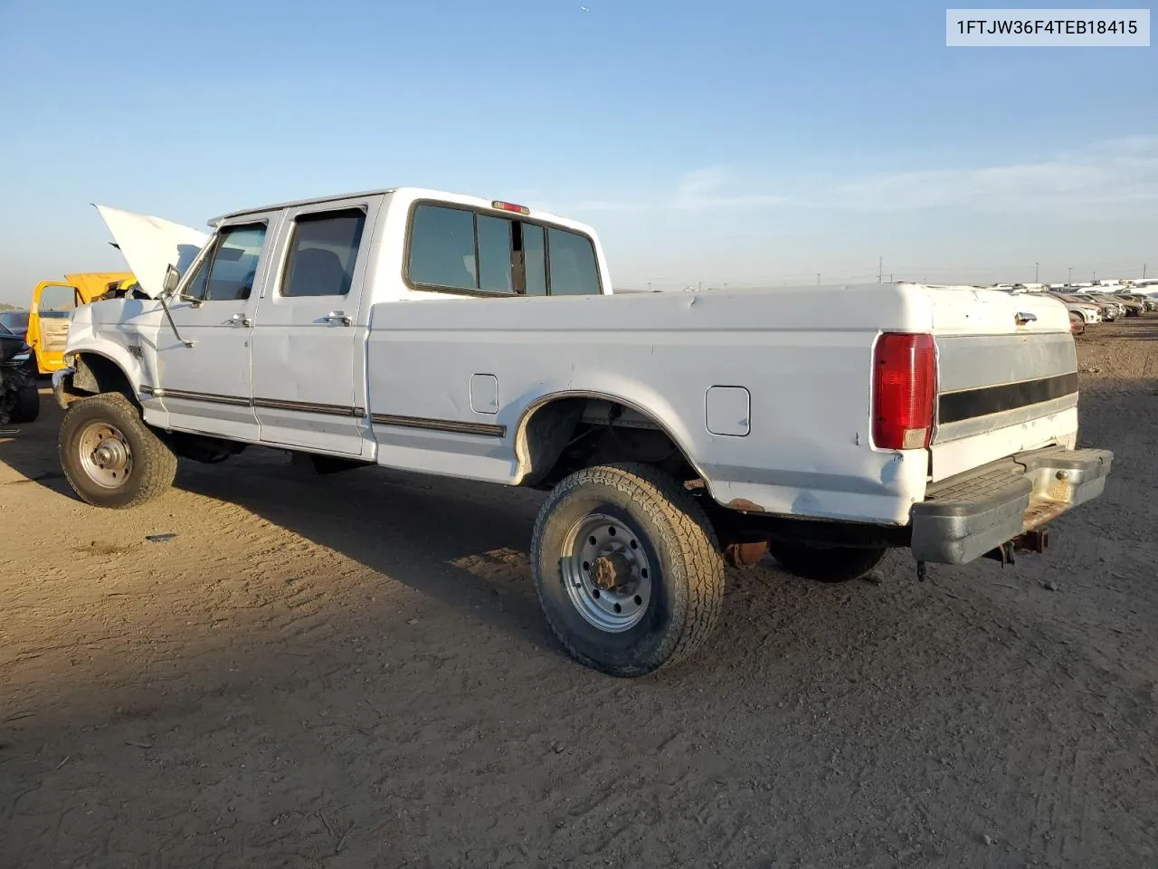 1996 Ford F350 VIN: 1FTJW36F4TEB18415 Lot: 73421644