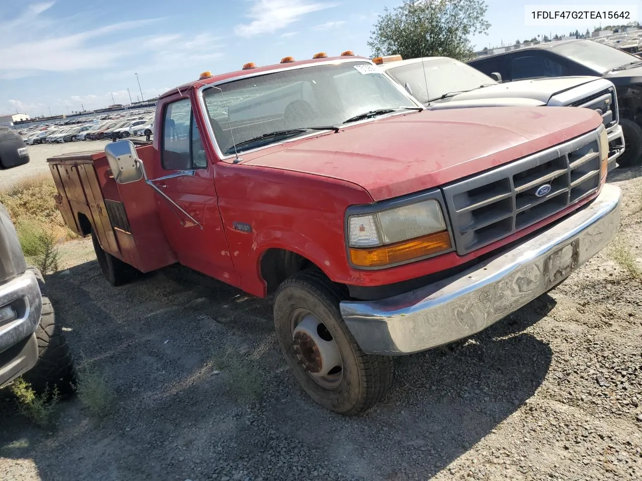 1996 Ford F Super Duty VIN: 1FDLF47G2TEA15642 Lot: 75139594