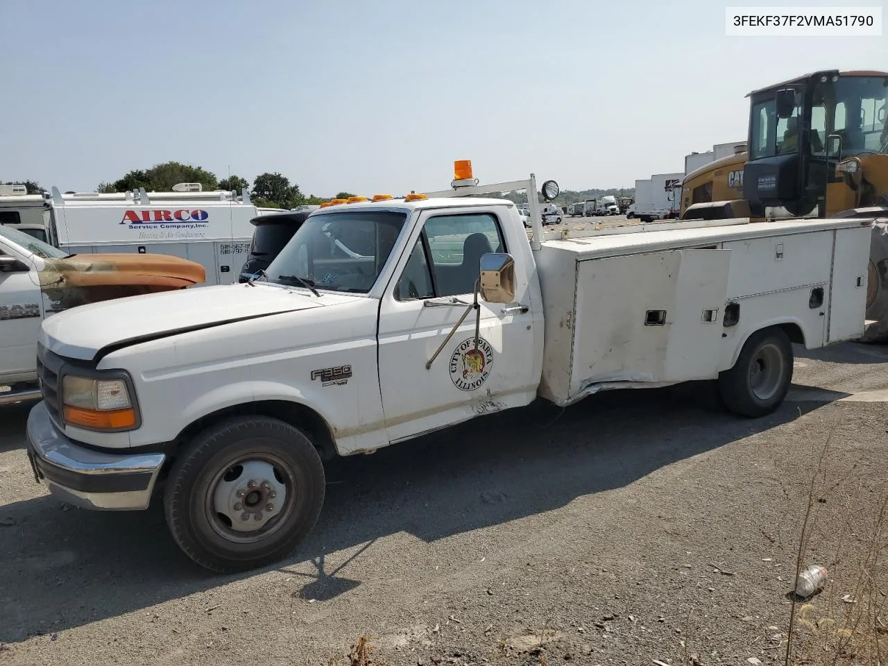 1997 Ford F350 VIN: 3FEKF37F2VMA51790 Lot: 69329304