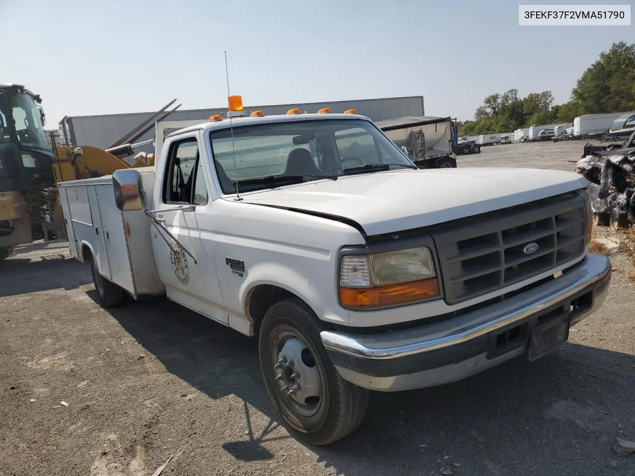 1997 Ford F350 VIN: 3FEKF37F2VMA51790 Lot: 69329304