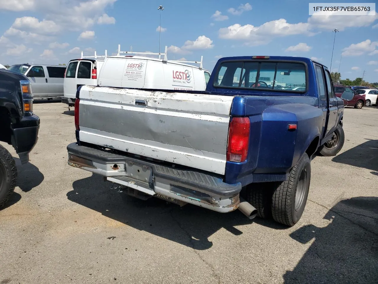 1997 Ford F350 VIN: 1FTJX35F7VEB65763 Lot: 69687014