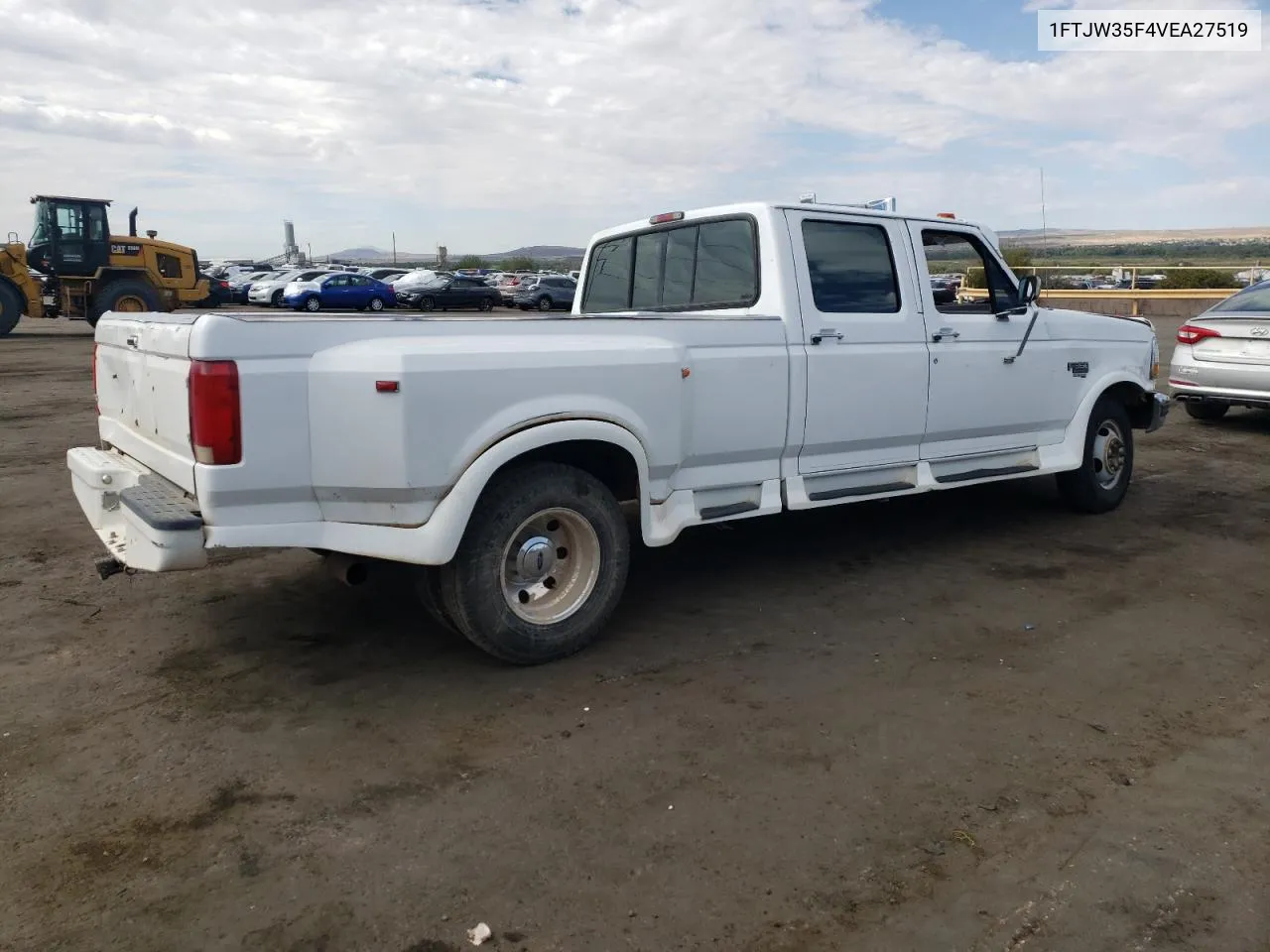 1997 Ford F350 VIN: 1FTJW35F4VEA27519 Lot: 72091894