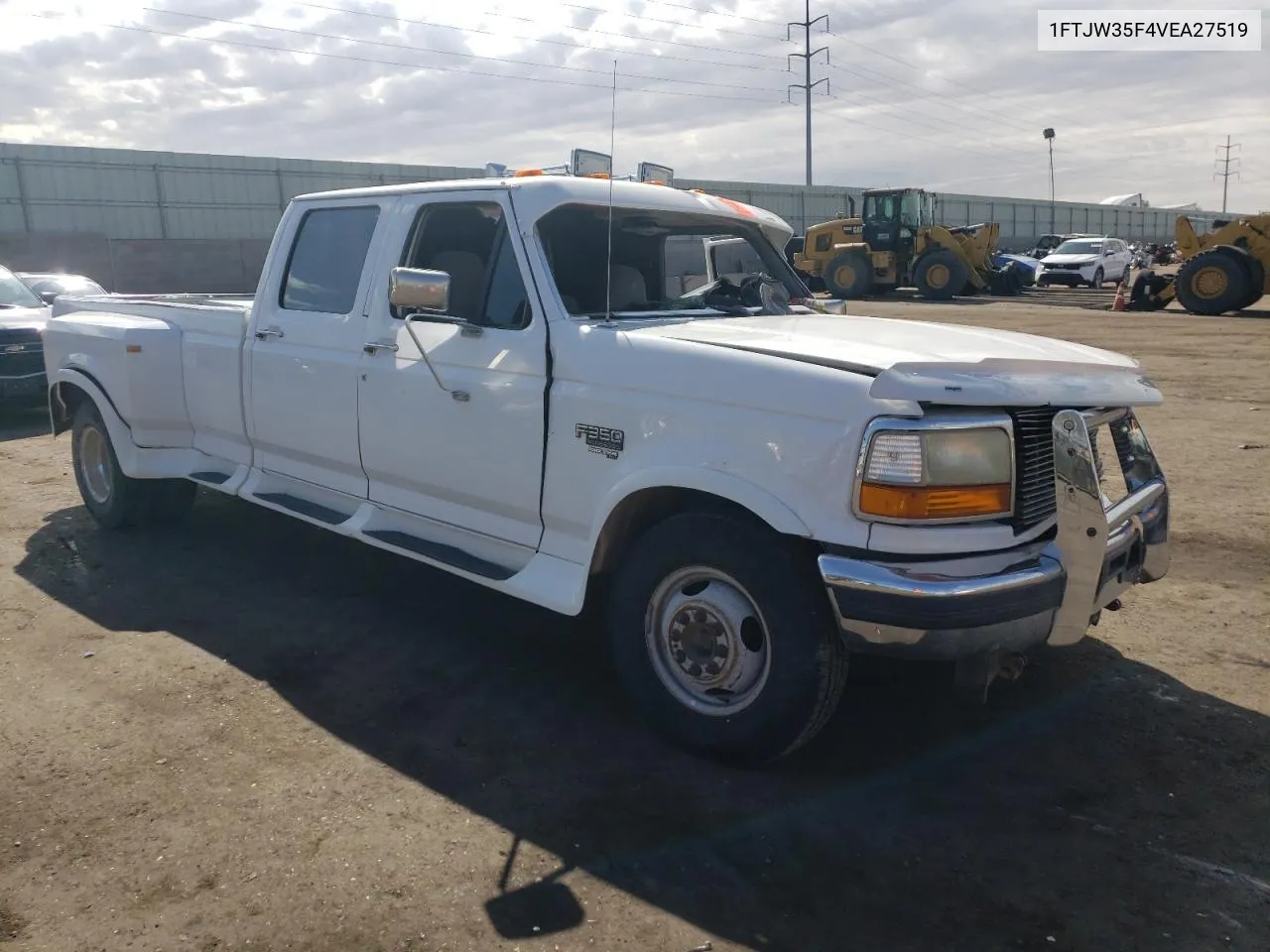 1997 Ford F350 VIN: 1FTJW35F4VEA27519 Lot: 72091894