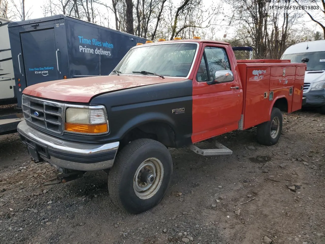 1997 Ford F350 VIN: 1FTHF36F5VEB19803 Lot: 72274684