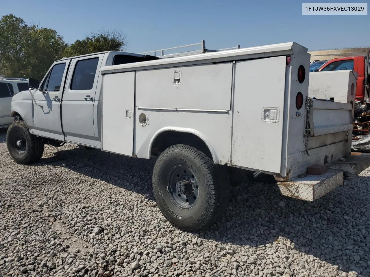 1997 Ford F350 VIN: 1FTJW36FXVEC13029 Lot: 74024114