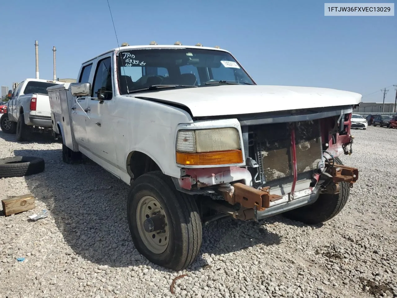 1997 Ford F350 VIN: 1FTJW36FXVEC13029 Lot: 74024114