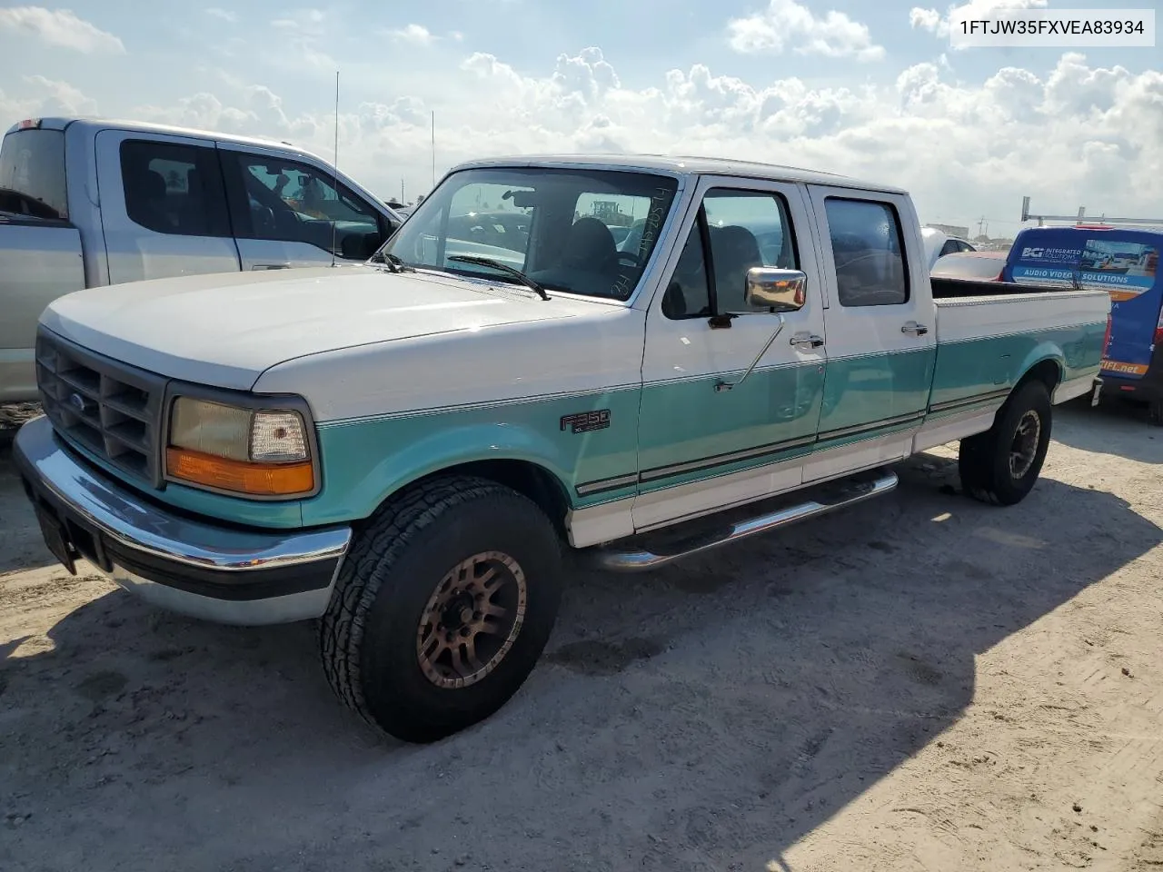 1997 Ford F350 VIN: 1FTJW35FXVEA83934 Lot: 74520574