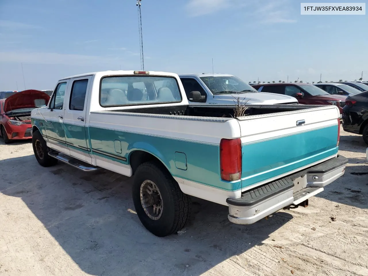 1997 Ford F350 VIN: 1FTJW35FXVEA83934 Lot: 74520574